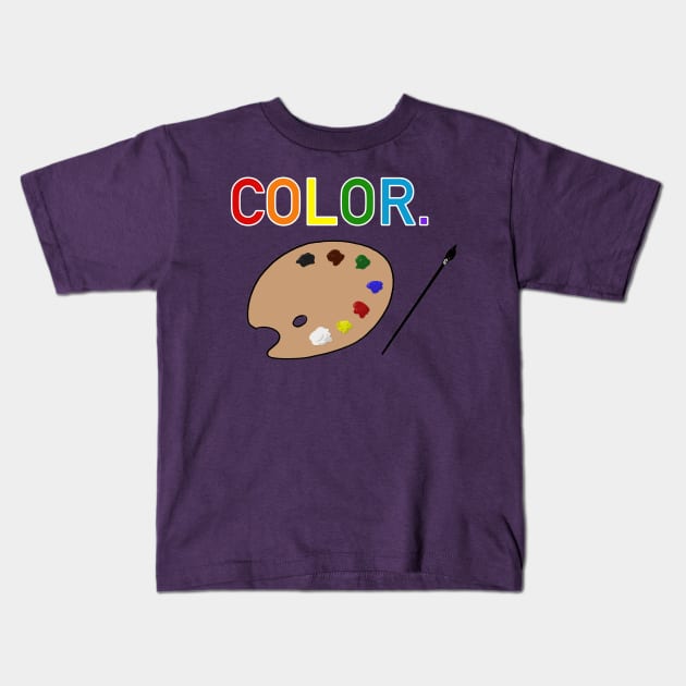 Color Kids T-Shirt by Fortified_Amazement